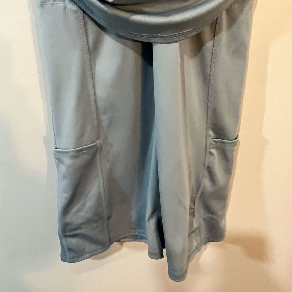 Aeropostale size XL romper/dress combo in cute dusty blue EUC - Picture 15 of 16